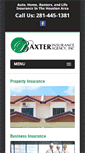 Mobile Screenshot of baxter-agency.com